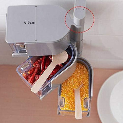 Layers Sticking Rotary Seasoning Kitchen Organizor