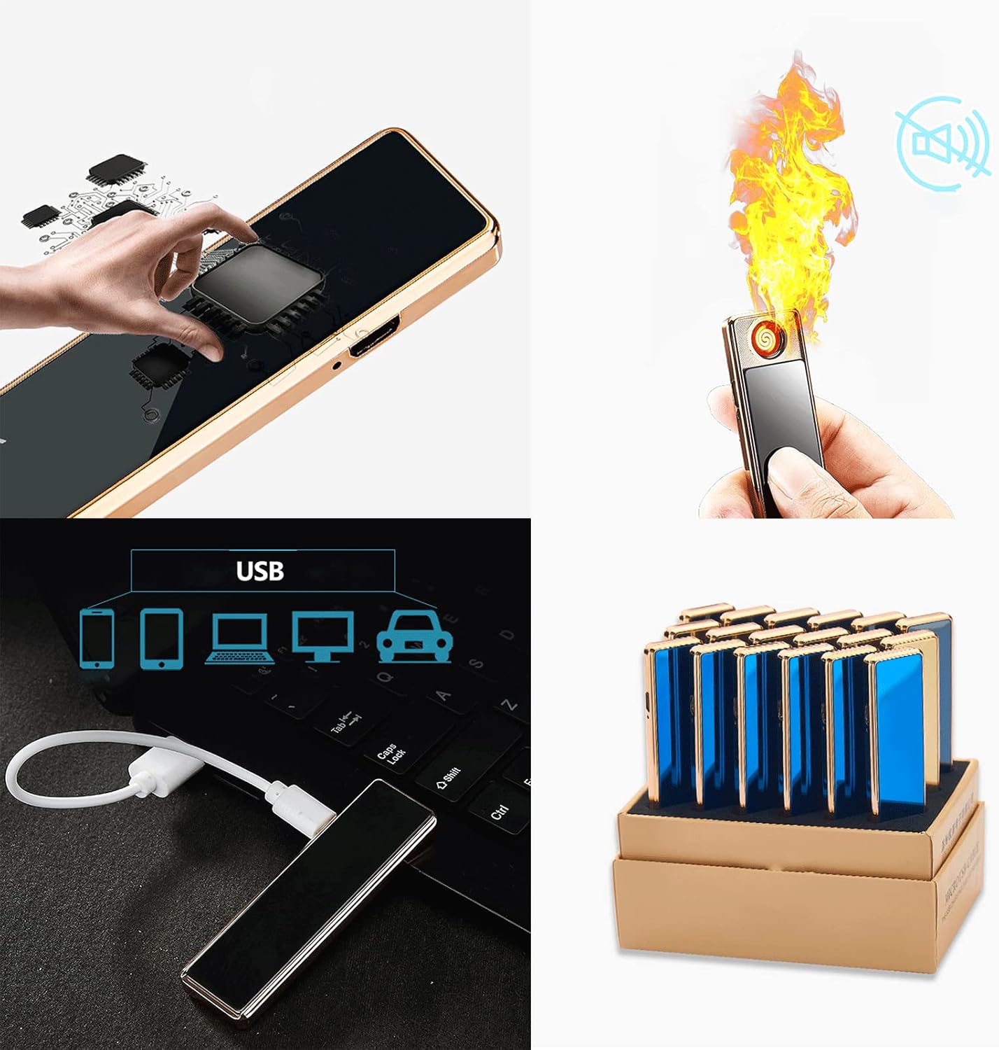 Touch Sensor Lighter (ولاعة بحساس اللمس)