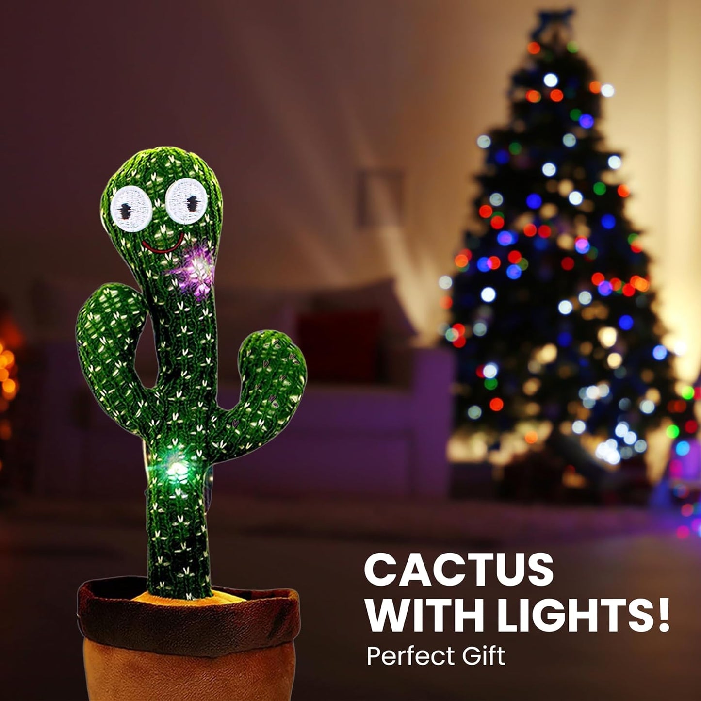 (Talking Cactus Toy for Kids) لعبة الصبّارة المتكلمة للأطفال