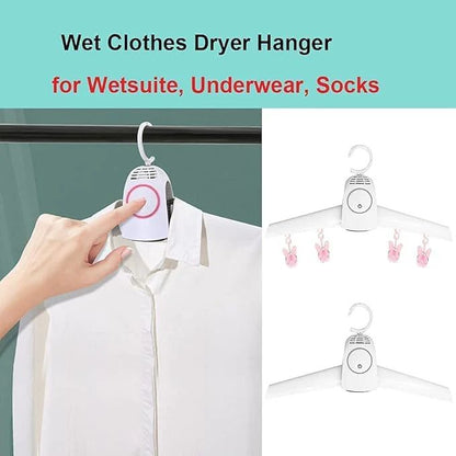 Portable Clothes Drying Hanger (علاقة تجفيف الملابس المحمولة)