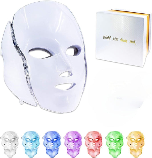 LED Facial Mask (قناع الوجه الضوئي)