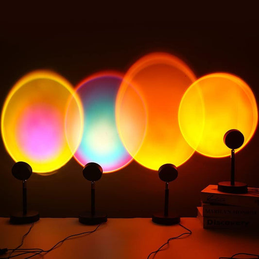 LED Sunset Projection Lamp (مصباح عرض غروب الشمس LED)