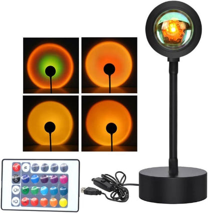 LED Sunset Projection Lamp (مصباح عرض غروب الشمس LED)