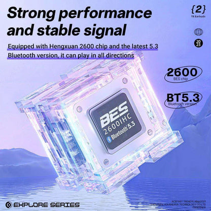 ACEFAST T8 Crystal (2) Wireless Earbuds