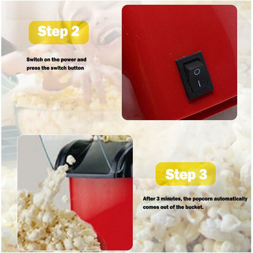 Mini Popcorn Machine (جهاز صنع الفشار الصغير)